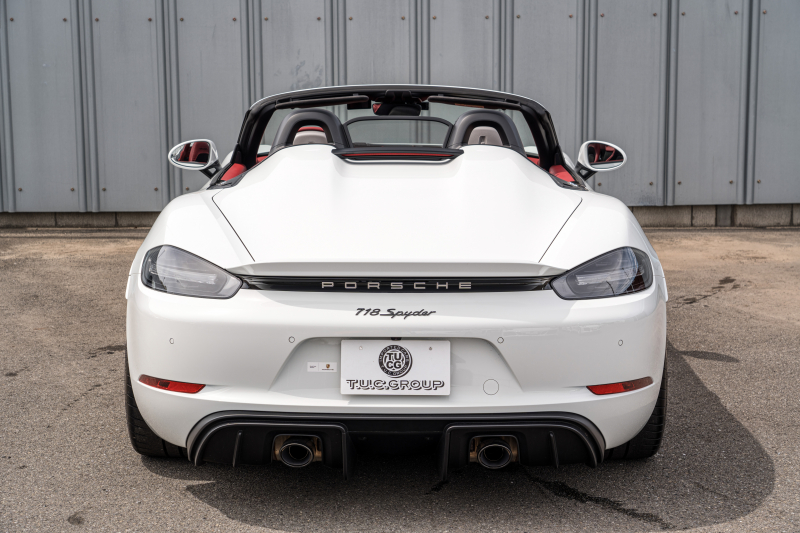 ポルシェ 718スパイダー ｽﾊﾟｲﾀﾞｰｸﾗｼｯｸｲﾝﾃﾘｱ ｽﾎﾟｰﾂｸﾛﾉPKG　ｽﾎﾟｰﾂｼｰﾄ･ﾌﾟﾗｽ ﾌﾞﾗｯｸｿﾌﾄﾄｯﾌﾟ PCMﾅﾋﾞ ｽﾎﾟｰﾂｴｸﾞｿﾞｰｽﾄ PASM ｱﾙｶﾝﾀｰﾗGTｽﾎﾟｽﾃ 718ｽﾊﾟｲﾀﾞｰ20ｲﾝﾁAW　2年保証
