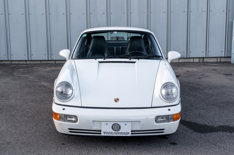 ポルシェ 911(Type964) ｶﾚﾗ2　正規ﾃﾞｨｰﾗｰ車 5速ﾏﾆｭｱﾙ 3.6L水平対向6気筒OHCｴﾝｼﾞﾝ/250PS 4Wayﾚｻﾞｰｼｰﾄ 純正ﾀｰﾎﾞﾐﾗｰ ﾋﾞﾙｼｭﾀｲﾝ車高調 Cupﾀｲﾌﾟ17ｲﾝﾁAW　ｴﾝｼﾞﾝO/H済み