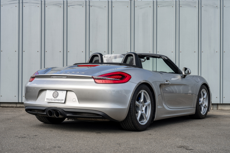 ポルシェ ボクスター(Type981) ﾍﾞｰｽｸﾞﾚｰﾄﾞ　6速ﾏﾆｭｱﾙ ﾌﾞﾗｯｸﾊｰﾌﾚｻﾞｰｼｰﾄ ﾌﾞﾗｯｸｿﾌﾄﾄｯﾌﾟ ｸﾗﾘｵﾝﾅﾋﾞ ﾌﾙｾｸﾞTV PDLS ﾋﾞﾙｼｭﾀｲﾝ車高調 ﾎﾞｸｽﾀｰ18ｲﾝﾁAW　2年保証