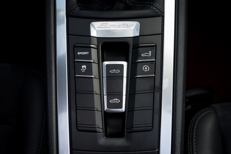 ポルシェ ボクスター(Type981) ﾍﾞｰｽｸﾞﾚｰﾄﾞ　6速ﾏﾆｭｱﾙ ﾌﾞﾗｯｸﾊｰﾌﾚｻﾞｰｼｰﾄ ﾌﾞﾗｯｸｿﾌﾄﾄｯﾌﾟ ｸﾗﾘｵﾝﾅﾋﾞ ﾌﾙｾｸﾞTV PDLS ﾋﾞﾙｼｭﾀｲﾝ車高調 ﾎﾞｸｽﾀｰ18ｲﾝﾁAW　2年保証