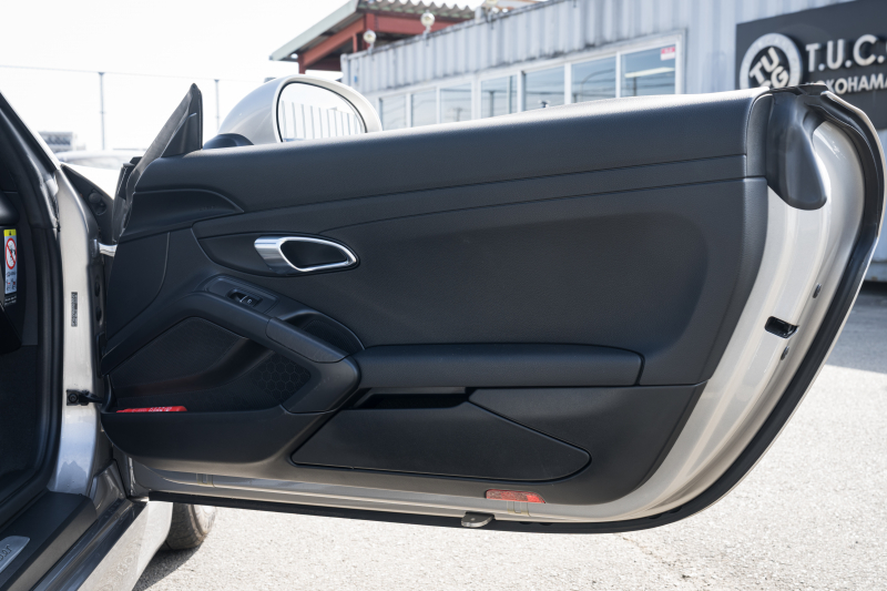 ポルシェ ボクスター(Type981) ﾍﾞｰｽｸﾞﾚｰﾄﾞ　6速ﾏﾆｭｱﾙ ﾌﾞﾗｯｸﾊｰﾌﾚｻﾞｰｼｰﾄ ﾌﾞﾗｯｸｿﾌﾄﾄｯﾌﾟ ｸﾗﾘｵﾝﾅﾋﾞ ﾌﾙｾｸﾞTV PDLS ﾋﾞﾙｼｭﾀｲﾝ車高調 ﾎﾞｸｽﾀｰ18ｲﾝﾁAW　2年保証