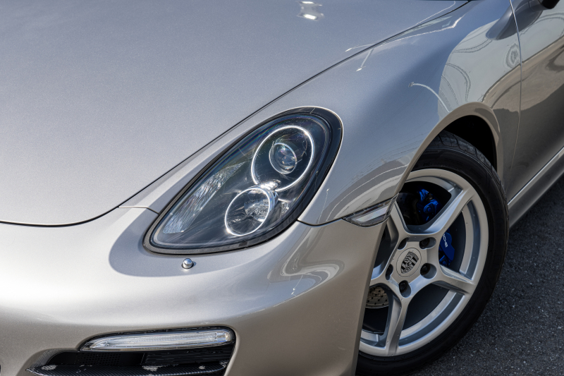 ポルシェ ボクスター(Type981) ﾍﾞｰｽｸﾞﾚｰﾄﾞ　6速ﾏﾆｭｱﾙ ﾌﾞﾗｯｸﾊｰﾌﾚｻﾞｰｼｰﾄ ﾌﾞﾗｯｸｿﾌﾄﾄｯﾌﾟ ｸﾗﾘｵﾝﾅﾋﾞ ﾌﾙｾｸﾞTV PDLS ﾋﾞﾙｼｭﾀｲﾝ車高調 ﾎﾞｸｽﾀｰ18ｲﾝﾁAW　2年保証