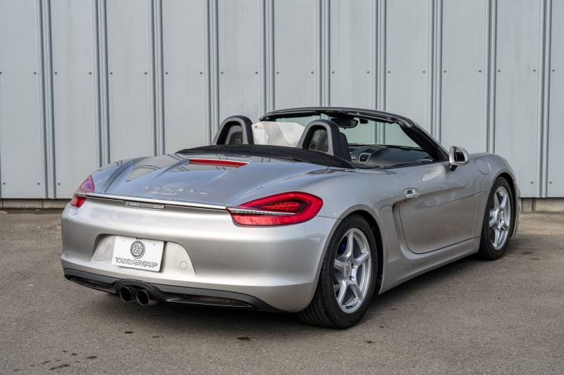 ポルシェ ボクスター(Type981) ﾍﾞｰｽｸﾞﾚｰﾄﾞ　6速ﾏﾆｭｱﾙ ﾌﾞﾗｯｸﾊｰﾌﾚｻﾞｰｼｰﾄ ﾌﾞﾗｯｸｿﾌﾄﾄｯﾌﾟ ｸﾗﾘｵﾝﾅﾋﾞ ﾌﾙｾｸﾞTV PDLS ﾋﾞﾙｼｭﾀｲﾝ車高調 ﾎﾞｸｽﾀｰ18ｲﾝﾁAW　2年保証