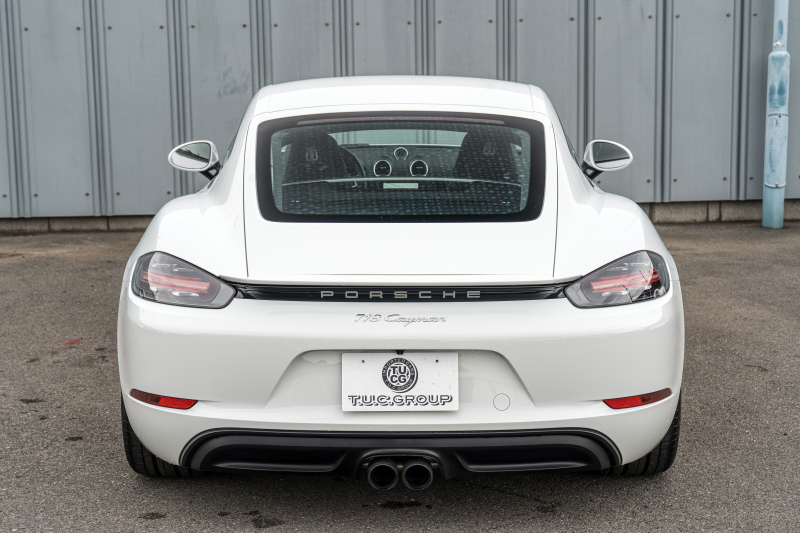 ポルシェ 718 ケイマン ｽﾎﾟｰﾂｸﾛﾉPKG　MY18 6速MT ﾌﾞﾗｯｸﾊｰﾌﾚｻﾞｰ PCMﾅﾋﾞ AppleCarPlay ｽﾎﾟｰﾂｴｸﾞｿﾞｰｽﾄ PASM ｷｾﾉﾝ ｵｰﾄｴｱｺﾝ TPM ｹｲﾏﾝS19ｲﾝﾁAW　2年保証