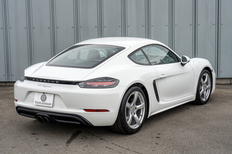 ポルシェ 718 ケイマン ｽﾎﾟｰﾂｸﾛﾉPKG　MY18 6速MT ﾌﾞﾗｯｸﾊｰﾌﾚｻﾞｰ PCMﾅﾋﾞ AppleCarPlay ｽﾎﾟｰﾂｴｸﾞｿﾞｰｽﾄ PASM ｷｾﾉﾝ ｵｰﾄｴｱｺﾝ TPM ｹｲﾏﾝS19ｲﾝﾁAW　2年保証