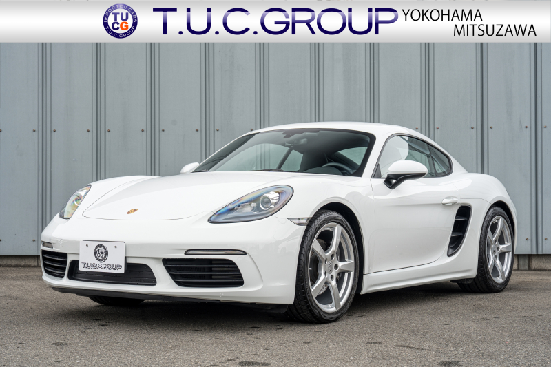 ポルシェ 718 ケイマン ｽﾎﾟｰﾂｸﾛﾉPKG　MY18 6速MT ﾌﾞﾗｯｸﾊｰﾌﾚｻﾞｰ PCMﾅﾋﾞ AppleCarPlay ｽﾎﾟｰﾂｴｸﾞｿﾞｰｽﾄ PASM ｷｾﾉﾝ ｵｰﾄｴｱｺﾝ TPM ｹｲﾏﾝS19ｲﾝﾁAW　2年保証