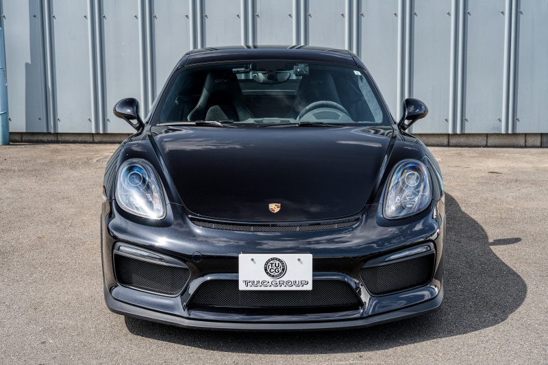 ポルシェ ケイマン(Type981) GT4 ｽﾎﾟｰﾂｸﾛﾉPKG　MY16 6速ﾏﾆｭｱﾙ ｽﾎﾟｰﾂｼｰﾄ･ﾌﾟﾗｽ ｸﾗﾘｵﾝﾅﾋﾞ ﾌﾙｾｸﾞTV ｽﾎﾟｰﾂｴｸﾞｿﾞｰｽﾄ PASM ｵｰﾄｴｱｺﾝ TPM GT4専用20ｲﾝﾁAW　2年保証