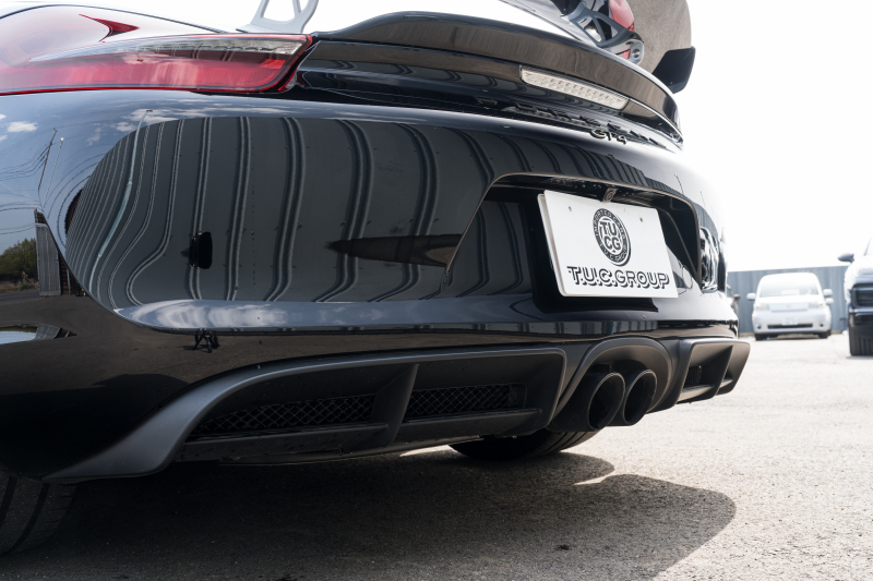 ポルシェ ケイマン(Type981) GT4 ｽﾎﾟｰﾂｸﾛﾉPKG　MY16 6速ﾏﾆｭｱﾙ ｽﾎﾟｰﾂｼｰﾄ･ﾌﾟﾗｽ ｸﾗﾘｵﾝﾅﾋﾞ ﾌﾙｾｸﾞTV ｽﾎﾟｰﾂｴｸﾞｿﾞｰｽﾄ PASM ｵｰﾄｴｱｺﾝ TPM GT4専用20ｲﾝﾁAW　2年保証