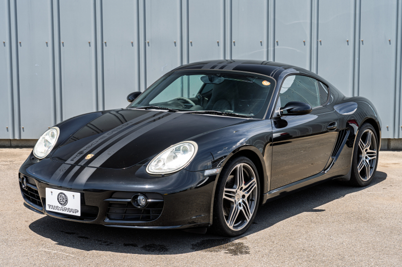 ポルシェ ケイマン(Type987) S ｽﾎﾟｰﾂｸﾛﾉPKG　世界限定777台/日本導入15台 ﾌﾞﾗｯｸﾚｻﾞｰｲﾝﾃﾘｱ ｼｰﾄﾋｰﾀｰ ｶﾛｯﾂｪﾘｱHDDﾅﾋﾞ PASM ｷｾﾉﾝ 911ﾀｰﾎﾞ19ｲﾝﾁAW 専用ｽﾄﾗｲﾌﾟ&ﾃﾞｶｰﾙ 　2年保証