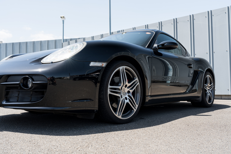 ポルシェ ケイマン(Type987) S ｽﾎﾟｰﾂｸﾛﾉPKG　世界限定777台/日本導入15台 ﾌﾞﾗｯｸﾚｻﾞｰｲﾝﾃﾘｱ ｼｰﾄﾋｰﾀｰ ｶﾛｯﾂｪﾘｱHDDﾅﾋﾞ PASM ｷｾﾉﾝ 911ﾀｰﾎﾞ19ｲﾝﾁAW 専用ｽﾄﾗｲﾌﾟ&ﾃﾞｶｰﾙ 　2年保証