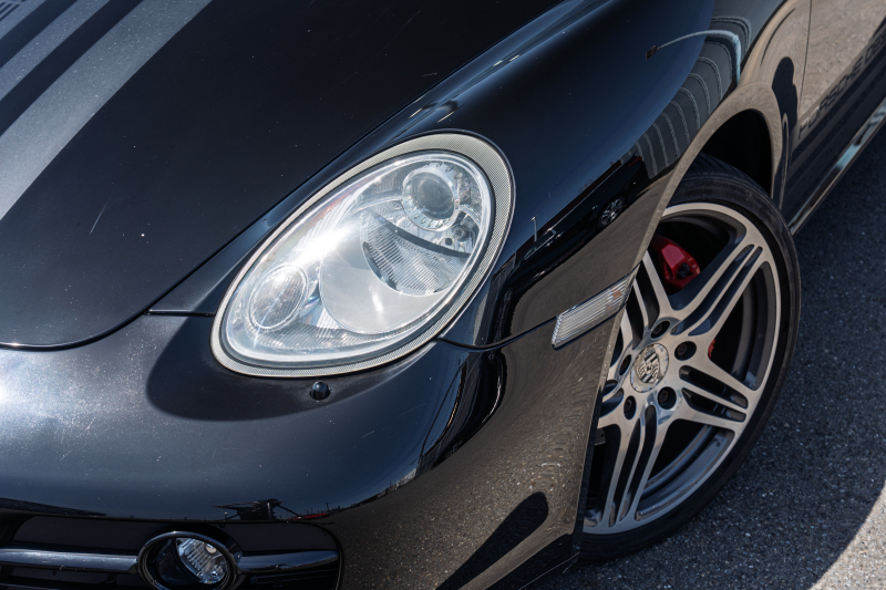 ポルシェ ケイマン(Type987) S ｽﾎﾟｰﾂｸﾛﾉPKG　世界限定777台/日本導入15台 ﾌﾞﾗｯｸﾚｻﾞｰｲﾝﾃﾘｱ ｼｰﾄﾋｰﾀｰ ｶﾛｯﾂｪﾘｱHDDﾅﾋﾞ PASM ｷｾﾉﾝ 911ﾀｰﾎﾞ19ｲﾝﾁAW 専用ｽﾄﾗｲﾌﾟ&ﾃﾞｶｰﾙ 　2年保証