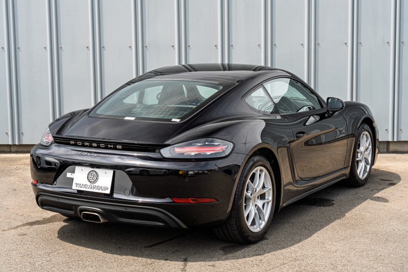 ポルシェ 718 ケイマン ﾍﾞｰｽｸﾞﾚｰﾄﾞ　ﾌﾞﾗｯｸﾊｰﾌﾚｻﾞｰｼｰﾄ ｼｰﾄﾋｰﾀｰ PCMﾅﾋﾞ AppleCarPlay ｷｾﾉﾝ ｵｰﾄｴｱｺﾝ TPM ﾊﾟﾄﾞﾙ 電格ﾐﾗｰ ｹｲﾏﾝ18ｲﾝﾁAW　2年保証