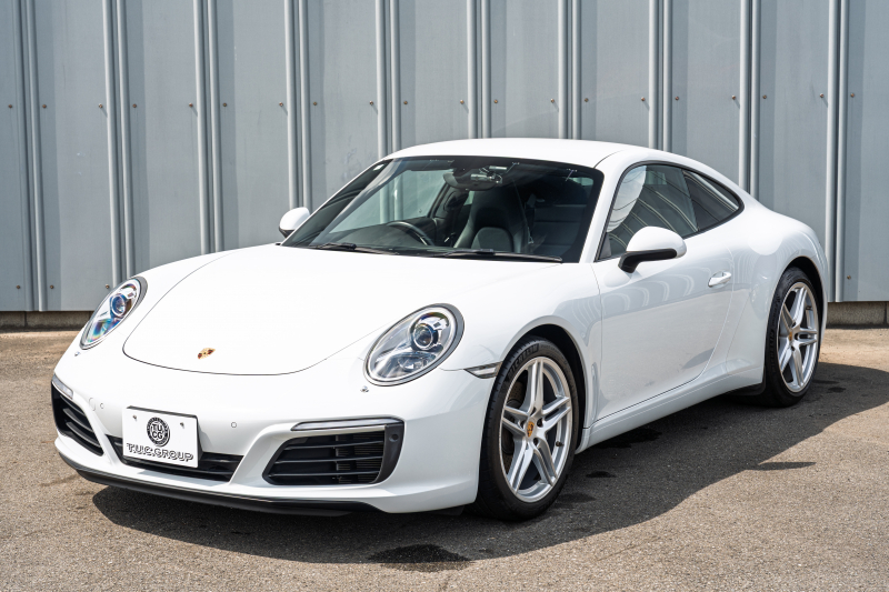 ポルシェ 911(Type991.2) ｶﾚﾗ　MY17 後期ﾓﾃﾞﾙ ﾌﾞﾗｯｸﾚｻﾞｰｼｰﾄ ｼｰﾄﾋｰﾀｰ PCMﾅﾋﾞ ﾌﾙｾｸﾞTV AppleCarPlay PASM ﾊﾟﾄﾞﾙｼﾌﾄ ｷｾﾉﾝ ﾊﾟｰｸｱｼｽﾄ TPM ｶﾚﾗ19ｲﾝﾁAW　2年保証