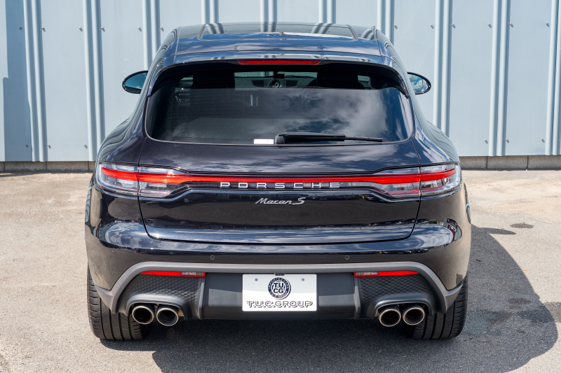 ポルシェ マカン S ｽﾎﾟｰﾂｸﾛﾉPKG　1ｵｰﾅｰ ｱﾀﾞﾌﾟﾃｨﾌﾞｽﾎﾟｰﾂｼｰﾄ ﾋｰﾀｰ ﾊﾟﾉﾗﾏSR PCMﾅﾋﾞ CarPlay PDLS+ PASM ｴﾝﾄﾘｰﾄﾞﾗｲﾌﾞ ACC ﾚｰﾝｷｰﾌﾟTPM ﾏｶﾝS20ｲﾝﾁAW　2年保証