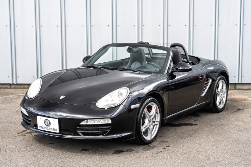 ポルシェ ボクスター S ｽﾎﾟｰﾂｸﾛﾉPKG　後期ﾓﾃﾞﾙ ﾌﾞﾗｯｸﾊｰﾌﾚｻﾞｰｼｰﾄ ｼｰﾄﾋｰﾀｰ ﾌﾞﾗｯｸｿﾌﾄﾄｯﾌﾟ ｸﾗﾘｵﾝﾅﾋﾞTV ﾀﾞｲﾅﾐｯｸｺｰﾅﾘﾝｸﾞﾗｲﾄ ｸﾙｺﾝ ｵｰﾄｴｱｺﾝ ｹｲﾏﾝS18ｲﾝﾁAW　2年保証