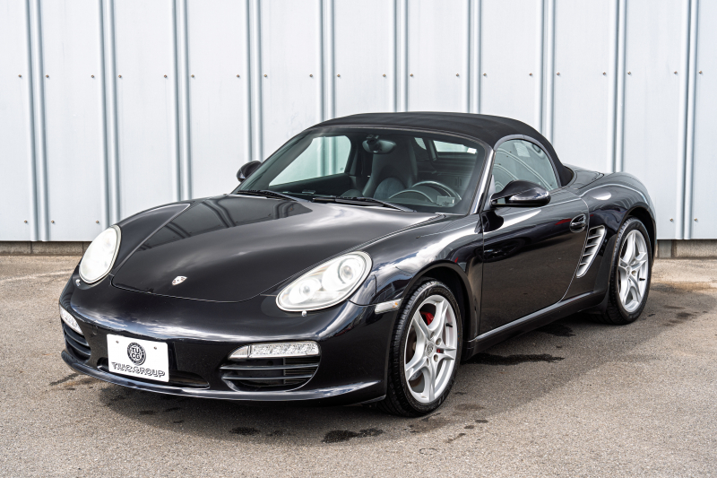 ポルシェ ボクスター S ｽﾎﾟｰﾂｸﾛﾉPKG　後期ﾓﾃﾞﾙ ﾌﾞﾗｯｸﾊｰﾌﾚｻﾞｰｼｰﾄ ｼｰﾄﾋｰﾀｰ ﾌﾞﾗｯｸｿﾌﾄﾄｯﾌﾟ ｸﾗﾘｵﾝﾅﾋﾞTV ﾀﾞｲﾅﾐｯｸｺｰﾅﾘﾝｸﾞﾗｲﾄ ｸﾙｺﾝ ｵｰﾄｴｱｺﾝ ｹｲﾏﾝS18ｲﾝﾁAW　2年保証