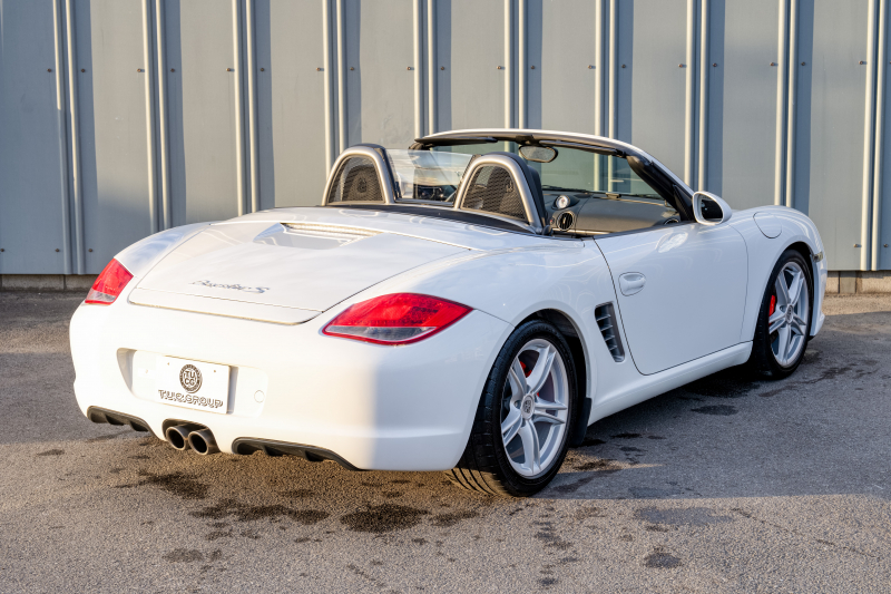 ポルシェ ボクスター(Type987) S ｽﾎﾟｰﾂｸﾛﾉPKG　後期ﾓﾃﾞﾙ ﾌﾞﾗｯｸﾊｰﾌﾚｻﾞｰｼｰﾄ ｼｰﾄﾋｰﾀｰ ﾌﾞﾗｯｸｿﾌﾄﾄｯﾌﾟ ｽﾎﾟｰﾂﾃﾞｻﾞｲﾝｽﾃｱ ﾀﾞｲﾅﾐｯｸｺｰﾅﾘﾝｸﾞﾗｲﾄ ｸﾙｺﾝ ｵｰﾄｴｱｺﾝ 19ｲﾝﾁAW ﾀﾞｳﾝｻｽ　2年保証