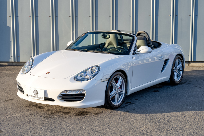 ポルシェ ボクスター(Type987) S ｽﾎﾟｰﾂｸﾛﾉPKG　後期ﾓﾃﾞﾙ ﾌﾞﾗｯｸﾊｰﾌﾚｻﾞｰｼｰﾄ ｼｰﾄﾋｰﾀｰ ﾌﾞﾗｯｸｿﾌﾄﾄｯﾌﾟ ｽﾎﾟｰﾂﾃﾞｻﾞｲﾝｽﾃｱ ﾀﾞｲﾅﾐｯｸｺｰﾅﾘﾝｸﾞﾗｲﾄ ｸﾙｺﾝ ｵｰﾄｴｱｺﾝ 19ｲﾝﾁAW ﾀﾞｳﾝｻｽ　2年保証