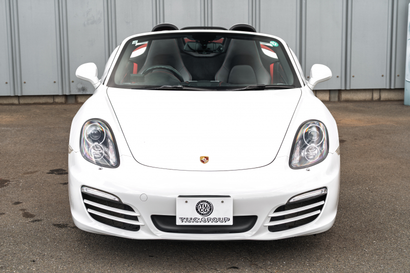 ポルシェ ボクスター(Type981) ﾍﾞｰｽｸﾞﾚｰﾄﾞ ｽﾎﾟｰﾂｸﾛﾉPKG　ﾌﾞﾗｯｸﾚｻﾞｰｲﾝﾃﾘｱ ｼｰﾄﾋｰﾀｰ&ﾍﾞﾝﾁﾚｰﾀｰ ﾚｯﾄﾞｿﾌﾄﾄｯﾌﾟ ﾅﾋﾞTV ｽﾎﾟｰﾂﾃﾞｻﾞｲﾝｽﾃｱﾘﾝｸﾞ PDLS ﾎﾞｸｽﾀｰ18ｲﾝﾁAW　2年保証