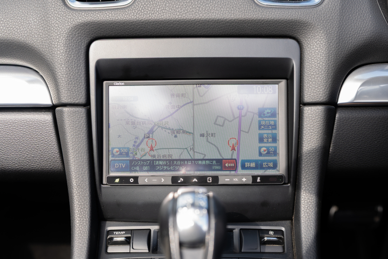 ポルシェ ボクスター(Type981) ﾍﾞｰｽｸﾞﾚｰﾄﾞ　2013年ﾓﾃﾞﾙ 1ｵｰﾅｰ ﾌﾞﾗｯｸﾚｻﾞｰｼｰﾄ ｼｰﾄﾋｰﾀｰ ﾌﾞﾗｳﾝｿﾌﾄﾄｯﾌﾟ ﾅﾋﾞTV PDLS ﾊﾟｰｸｱｼｽﾄ 電動ﾄﾞｱﾐﾗｰ ﾎﾞｸｽﾀｰ18ｲﾝﾁAW　2年保証