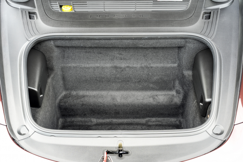 ポルシェ ボクスター(Type981) ﾍﾞｰｽｸﾞﾚｰﾄﾞ　2013年ﾓﾃﾞﾙ 1ｵｰﾅｰ ﾌﾞﾗｯｸﾚｻﾞｰｼｰﾄ ｼｰﾄﾋｰﾀｰ ﾌﾞﾗｳﾝｿﾌﾄﾄｯﾌﾟ ﾅﾋﾞTV PDLS ﾊﾟｰｸｱｼｽﾄ 電動ﾄﾞｱﾐﾗｰ ﾎﾞｸｽﾀｰ18ｲﾝﾁAW　2年保証