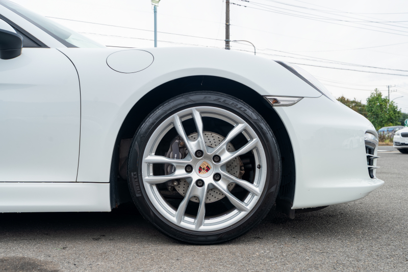 ポルシェ ボクスター(Type981) ﾍﾞｰｽｸﾞﾚｰﾄﾞ ｽﾎﾟｰﾂｸﾛﾉPKG　ﾍﾞｰｼﾞｭﾊｰﾌﾚｻﾞｰｼｰﾄﾋｰﾀｰ ﾚｯﾄﾞｿﾌﾄﾄｯﾌﾟ ｶﾛｯﾂｪﾘｱﾅﾋﾞTV ｽﾎﾟｰﾂﾃﾞｻﾞｲﾝｽﾃｱ ｸﾙｺﾝ 電動Dﾐﾗｰ ﾎﾞｸｽﾀｰS19ｲﾝﾁAW　2年保証