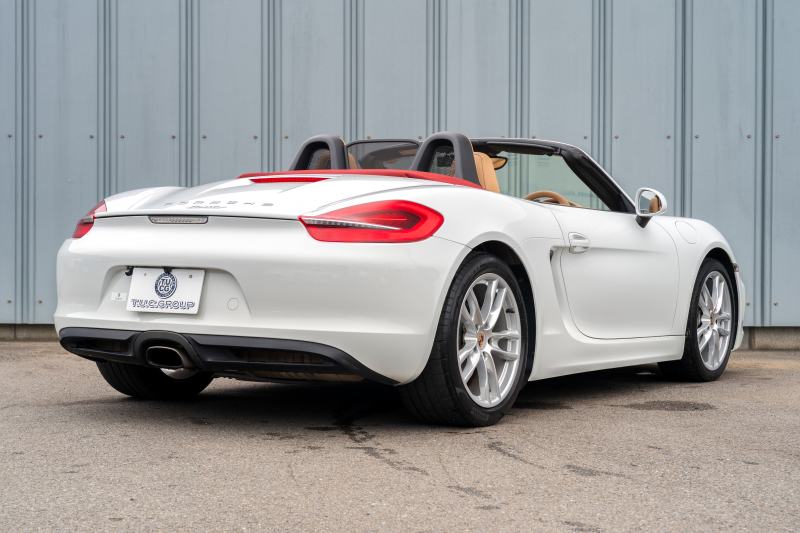 ポルシェ ボクスター(Type981) ﾍﾞｰｽｸﾞﾚｰﾄﾞ ｽﾎﾟｰﾂｸﾛﾉPKG　ﾍﾞｰｼﾞｭﾊｰﾌﾚｻﾞｰｼｰﾄﾋｰﾀｰ ﾚｯﾄﾞｿﾌﾄﾄｯﾌﾟ ｶﾛｯﾂｪﾘｱﾅﾋﾞTV ｽﾎﾟｰﾂﾃﾞｻﾞｲﾝｽﾃｱ ｸﾙｺﾝ 電動Dﾐﾗｰ ﾎﾞｸｽﾀｰS19ｲﾝﾁAW　2年保証