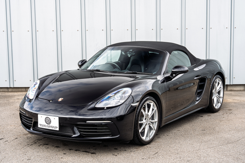 ポルシェ 718 ボクスター ﾍﾞｰｽｸﾞﾚｰﾄﾞ ｽﾎﾟｰﾂｸﾛﾉPKG　ﾌﾞﾗｯｸﾊｰﾌﾚｻﾞｰｼｰﾄ ﾌﾞﾗｯｸｿﾌﾄﾄｯﾌﾟ PCMﾅﾋﾞ CarPlay ｽﾎﾟｰﾂｴｸﾞｿﾞｰｽﾄ PDLS+/LEDﾗｲﾄ ｵｰﾄｴｱｺﾝ TPM ﾊﾟｰｸｱｼｽﾄ 電格ﾐﾗｰ ｶﾚﾗS20ｲﾝﾁAW　2年保証