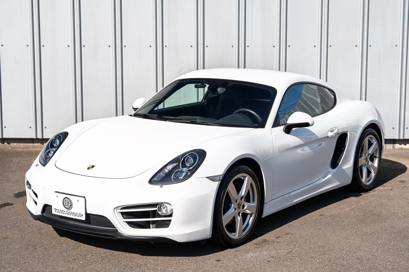 ポルシェ ケイマン(Type981) ﾍﾞｰｽｸﾞﾚｰﾄﾞ　2014年ﾓﾃﾞﾙ ﾌﾞﾗｯｸﾊｰﾌﾚｻﾞｰｼｰﾄ ｼｰﾄﾋｰﾀｰ ﾅﾋﾞTV ｽﾎﾟｰﾂﾃﾞｻﾞｲﾝｽﾃｱﾘﾝｸﾞ PDLS ｵｰﾄｴｱｺﾝ ｹｲﾏﾝS19ｲﾝﾁAW　2年保証