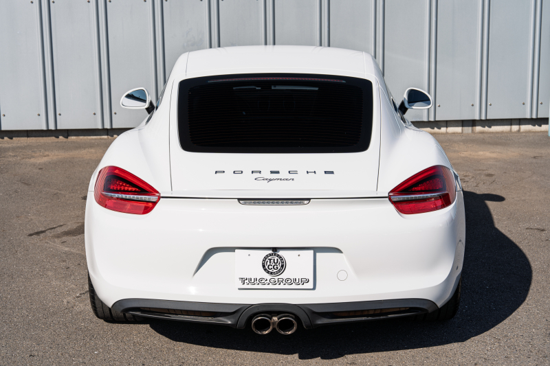 ポルシェ ケイマン(Type981) ﾍﾞｰｽｸﾞﾚｰﾄﾞ　2014年ﾓﾃﾞﾙ ﾌﾞﾗｯｸﾊｰﾌﾚｻﾞｰｼｰﾄ ｼｰﾄﾋｰﾀｰ ﾅﾋﾞTV ｽﾎﾟｰﾂﾃﾞｻﾞｲﾝｽﾃｱﾘﾝｸﾞ PDLS ｵｰﾄｴｱｺﾝ ｹｲﾏﾝS19ｲﾝﾁAW　2年保証