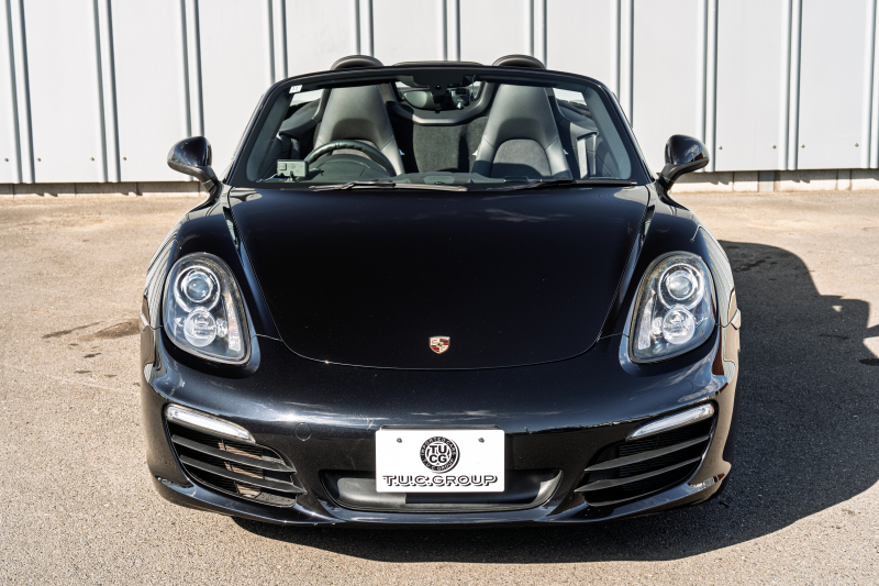 ポルシェ ボクスター(Type981) S ｽﾎﾟｰﾂｸﾛﾉPKG　2015年ﾓﾃﾞﾙ ﾌﾞﾗｯｸﾊｰﾌﾚｻﾞｰｼｰﾄ ｼｰﾄﾋｰﾀｰ ﾌﾞﾗｯｸｿﾌﾄﾄｯﾌﾟ ｸﾗﾘｵﾝﾅﾋﾞ ﾌﾙｾｸﾞTV ｽﾎﾟｰﾂﾃﾞｻﾞｲﾝｽﾃｱ 電動Dﾐﾗｰ ｵｰﾄｴｱｺﾝ TPM ｹｲﾏﾝS19ｲﾝﾁAW　2年保証