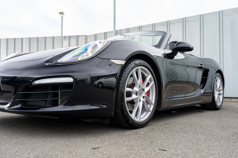 ポルシェ ボクスター(Type981) S ｽﾎﾟｰﾂｸﾛﾉPKG　ﾌﾞﾗｯｸﾊｰﾌﾚｻﾞｰｼｰﾄ ｼｰﾄﾋｰﾀｰ ﾌﾞﾗｯｸｿﾌﾄﾄｯﾌﾟ ｸﾗﾘｵﾝﾅﾋﾞTV PASM ｽﾎﾟｰﾂﾃﾞｻﾞｲﾝｽﾃｱ 電動Dﾐﾗｰ ｵｰﾄｴｱｺﾝ ﾎﾞｸｽﾀｰS19ｲﾝﾁAW　2年保証