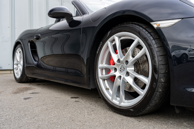 ポルシェ ボクスター(Type981) S ｽﾎﾟｰﾂｸﾛﾉPKG　ﾌﾞﾗｯｸﾊｰﾌﾚｻﾞｰｼｰﾄ ｼｰﾄﾋｰﾀｰ ﾌﾞﾗｯｸｿﾌﾄﾄｯﾌﾟ ｸﾗﾘｵﾝﾅﾋﾞTV PASM ｽﾎﾟｰﾂﾃﾞｻﾞｲﾝｽﾃｱ 電動Dﾐﾗｰ ｵｰﾄｴｱｺﾝ ﾎﾞｸｽﾀｰS19ｲﾝﾁAW　2年保証