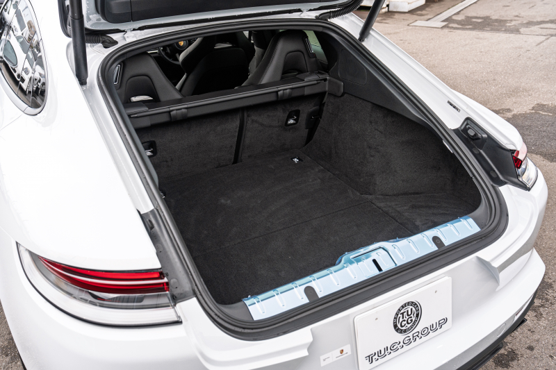 ポルシェ パナメーラ ﾍﾞｰｽｸﾞﾚｰﾄﾞ　1ｵｰﾅｰ ﾌﾞﾗｯｸﾚｻﾞｰｼｰﾄ PCMﾅﾋﾞ CayPlay LEDﾗｲﾄ PASM/ｴｱｻｽ ｴﾝﾄﾘｰD ACC ﾚｰﾝﾃﾞｨﾊﾟｰﾁｬｰﾜｰﾆﾝｸﾞ ﾊﾟﾅﾒｰﾗﾀｰﾎﾞ21ｲﾝﾁAW　2年保証