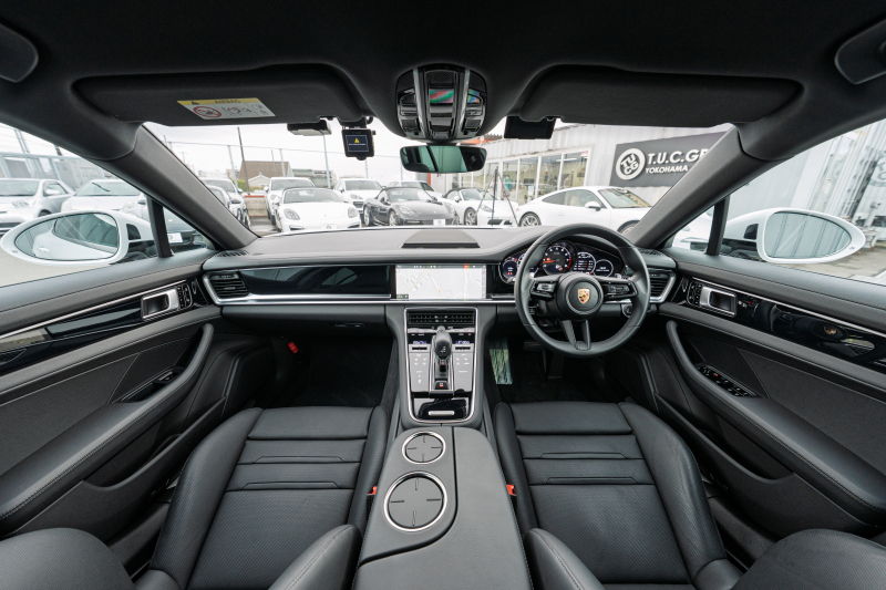 ポルシェ パナメーラ ﾍﾞｰｽｸﾞﾚｰﾄﾞ　1ｵｰﾅｰ ﾌﾞﾗｯｸﾚｻﾞｰｼｰﾄ PCMﾅﾋﾞ CayPlay LEDﾗｲﾄ PASM/ｴｱｻｽ ｴﾝﾄﾘｰD ACC ﾚｰﾝﾃﾞｨﾊﾟｰﾁｬｰﾜｰﾆﾝｸﾞ ﾊﾟﾅﾒｰﾗﾀｰﾎﾞ21ｲﾝﾁAW　2年保証