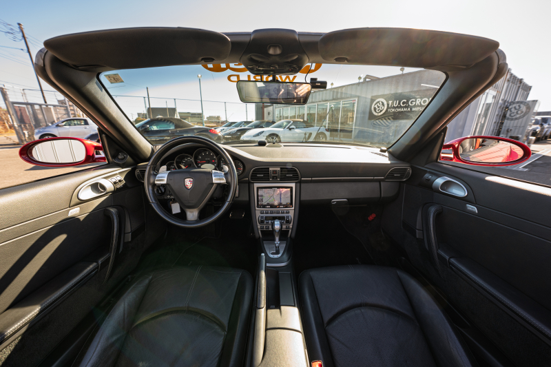 ポルシェ 911(Type997) ｶﾚﾗ4 ｶﾌﾞﾘｵﾚ　RWB997 ﾚｷﾞｭﾗｰﾜｲﾄﾞﾎﾞﾃﾞｨ RWBｺﾗﾎﾞﾚｰｼｮﾝWORK Meister19AW Fﾀﾞｳﾝｻｽ ﾘｱ車高調 黒革 ﾅﾋﾞTV ETC FCLﾘﾝｸﾞｷｾﾉﾝ LEDﾄﾞﾗｲﾋﾞﾝｸﾞﾗｲﾄ&ﾃｰﾙ ﾊﾟﾄﾞﾙｼﾌﾄ