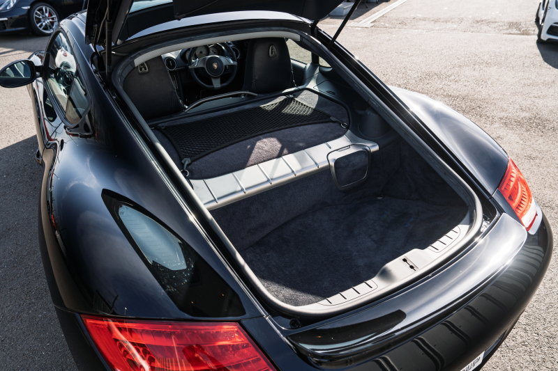 ポルシェ ケイマン(Type987) S　後期ﾓﾃﾞﾙ ｵｰｼｬﾝﾌﾞﾙｰﾊｰﾌﾚｻﾞｰｼｰﾄ ｶﾛｯﾂｪﾘｱﾅﾋﾞTV ｷｾﾉﾝ&ﾀﾞｲﾅﾐｯｸｺｰﾅﾘﾝｸﾞﾗｲﾄ ｵｰﾄｴｱｺﾝ ｹｲﾏﾝS18ｲﾝﾁAW　2年保証