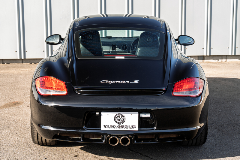 ポルシェ ケイマン(Type987) S　後期ﾓﾃﾞﾙ ｵｰｼｬﾝﾌﾞﾙｰﾊｰﾌﾚｻﾞｰｼｰﾄ ｶﾛｯﾂｪﾘｱﾅﾋﾞTV ｷｾﾉﾝ&ﾀﾞｲﾅﾐｯｸｺｰﾅﾘﾝｸﾞﾗｲﾄ ｵｰﾄｴｱｺﾝ ｹｲﾏﾝS18ｲﾝﾁAW　2年保証