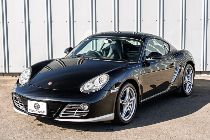 ポルシェ ケイマン(Type987) S　後期ﾓﾃﾞﾙ ｵｰｼｬﾝﾌﾞﾙｰﾊｰﾌﾚｻﾞｰｼｰﾄ ｶﾛｯﾂｪﾘｱﾅﾋﾞTV ｷｾﾉﾝ&ﾀﾞｲﾅﾐｯｸｺｰﾅﾘﾝｸﾞﾗｲﾄ ｵｰﾄｴｱｺﾝ ｹｲﾏﾝS18ｲﾝﾁAW　2年保証