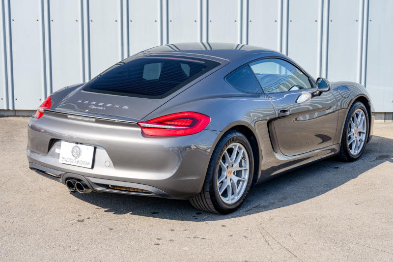 ポルシェ ケイマン(Type981) ﾍﾞｰｽｸﾞﾚｰﾄﾞ　ﾌﾞﾗｯｸﾊｰﾌﾚｻﾞｰｼｰﾄ ｼｰﾄﾋｰﾀｰ ﾅﾋﾞTV ｽﾎﾟｰﾂﾃﾞｻﾞｲﾝｽﾃｱﾘﾝｸﾞ PDLS 電動Dﾐﾗｰ ｵｰﾄｴｱｺﾝ ｹｲﾏﾝ18ｲﾝﾁAW　2年保証