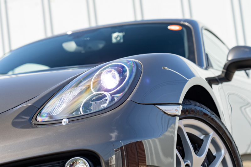 ポルシェ ケイマン(Type981) ﾍﾞｰｽｸﾞﾚｰﾄﾞ　ﾌﾞﾗｯｸﾊｰﾌﾚｻﾞｰｼｰﾄ ｼｰﾄﾋｰﾀｰ ﾅﾋﾞTV ｽﾎﾟｰﾂﾃﾞｻﾞｲﾝｽﾃｱﾘﾝｸﾞ PDLS 電動Dﾐﾗｰ ｵｰﾄｴｱｺﾝ ｹｲﾏﾝ18ｲﾝﾁAW　2年保証