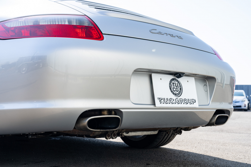 ポルシェ 911(Type997) ｶﾚﾗ　ﾌﾞﾗｯｸﾚｻﾞｰｼｰﾄ ｱﾙｶﾝﾀｰﾗﾙｰﾌﾗｲﾅｰ ｶﾛｯﾂｪﾘｱﾅﾋﾞ ﾌﾙｾｸﾞTV ｵｰﾄｴｱｺﾝ PSM ｷｾﾉﾝﾗｲﾄ F/Rﾌｫｸﾞ ｶﾚﾗ18ｲﾝﾁAW　2年保証