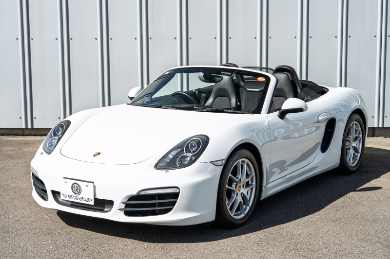 ポルシェ ボクスター(Type981) ﾍﾞｰｽｸﾞﾚｰﾄﾞ　ﾌﾞﾗｯｸﾊｰﾌﾚｻﾞｰ ﾌﾞﾗｯｸｿﾌﾄﾄｯﾌﾟ ﾅﾋﾞTV ｽﾎﾟｰﾂﾃﾞｻﾞｲﾝｽﾃｱﾘﾝｸﾞ PDLS ｵｰﾄA/C 電動Dﾐﾗｰ ｹｲﾏﾝ18ｲﾝﾁAW ｶﾗｰｸﾚｽﾄｾﾝﾀｰｷｬｯﾌﾟ　2年保証