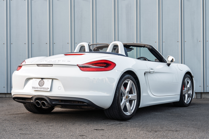 ポルシェ ボクスター(Type981) S　ﾖｯﾃｨﾝｸﾞﾌﾞﾙｰﾊｰﾌﾚｻﾞｰｼｰﾄ ｼｰﾄﾋｰﾀｰ ﾌﾞﾙｰｿﾌﾄﾄｯﾌﾟ ｶﾛｯﾂｪﾘｱﾅﾋﾞ ﾌﾙｾｸﾞTV CarPlay Bｶﾒﾗ PDLS ｽﾎﾟｰﾂﾃﾞｻﾞｲﾝｽﾃｱﾘﾝｸﾞ 電動Dﾐﾗｰ ｵｰﾄA/C ｹｲﾏﾝS19AW　2年保証