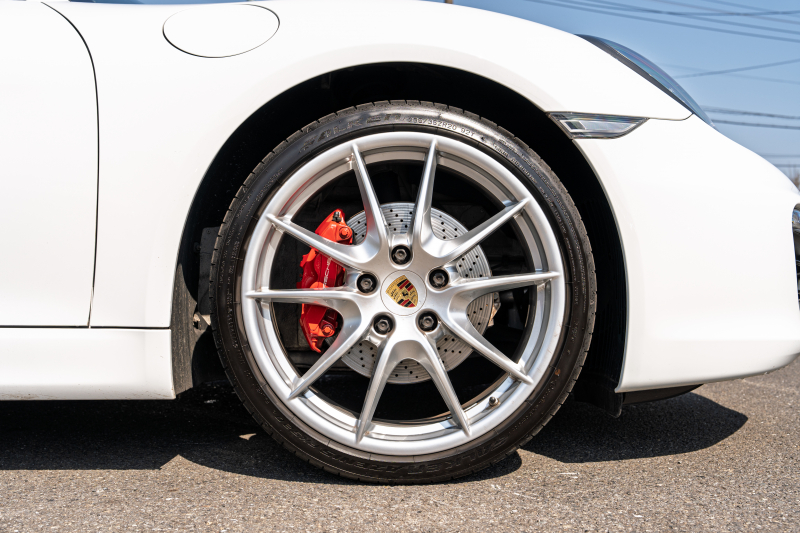 ポルシェ ボクスター(Type981) S　ﾌﾞﾗｯｸﾊｰﾌﾚｻﾞｰｼｰﾄ ｼｰﾄﾋｰﾀｰ ﾚｯﾄﾞｿﾌﾄﾄｯﾌﾟ ｸﾗﾘｵﾝﾅﾋﾞ ﾌﾙｾｸﾞTV ｽﾎﾟｰﾂﾃﾞｻﾞｲﾝｽﾃｱ ｷｾﾉﾝ 電動ﾄﾞｱﾐﾗｰ TPM ｶﾚﾗS20ｲﾝﾁAW　2年保証