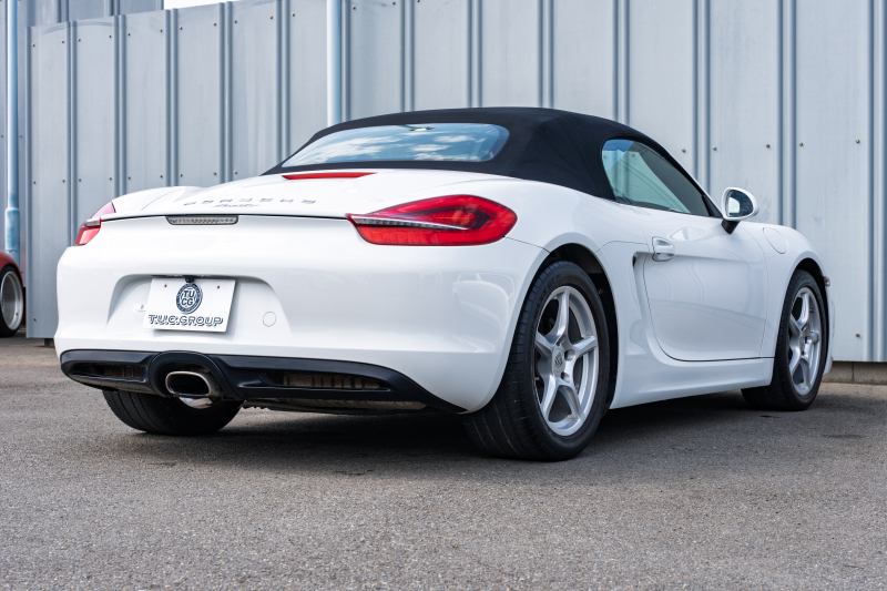 ポルシェ ボクスター(Type981) ﾍﾞｰｽｸﾞﾚｰﾄﾞ　ﾌﾞﾗｯｸﾊｰﾌﾚｻﾞｰ ﾌﾞﾗｯｸｿﾌﾄﾄｯﾌﾟ ﾅﾋﾞTV ｽﾎﾟｰﾂﾃﾞｻﾞｲﾝｽﾃｱﾘﾝｸﾞ PDLS 電動Dﾐﾗｰ TPM ﾎﾞｸｽﾀｰ18ｲﾝﾁAW　2年保証