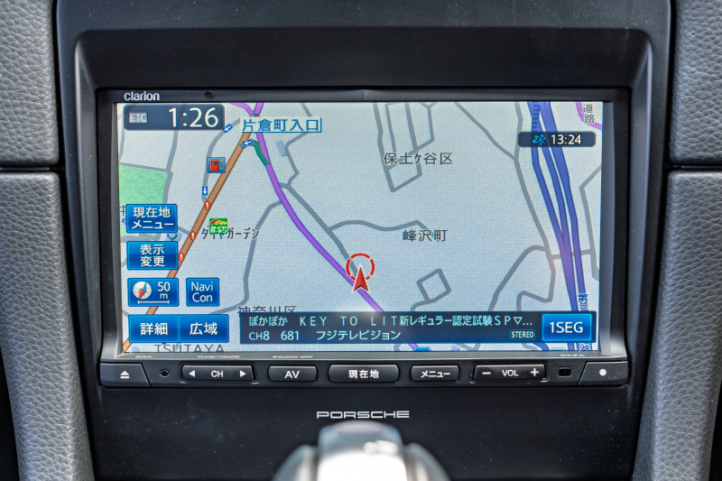 ポルシェ ボクスター(Type981) ﾍﾞｰｽｸﾞﾚｰﾄﾞ　ﾌﾞﾗｯｸﾊｰﾌﾚｻﾞｰ ﾌﾞﾗｯｸｿﾌﾄﾄｯﾌﾟ ﾅﾋﾞTV ｽﾎﾟｰﾂﾃﾞｻﾞｲﾝｽﾃｱﾘﾝｸﾞ PDLS 電動Dﾐﾗｰ TPM ﾎﾞｸｽﾀｰ18ｲﾝﾁAW　2年保証