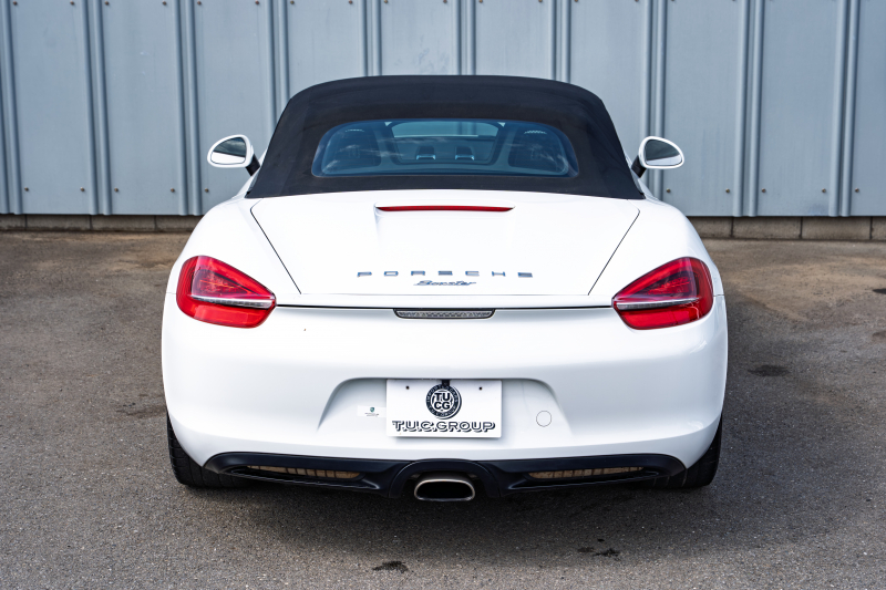 ポルシェ ボクスター(Type981) ﾍﾞｰｽｸﾞﾚｰﾄﾞ　ﾌﾞﾗｯｸﾊｰﾌﾚｻﾞｰ ﾌﾞﾗｯｸｿﾌﾄﾄｯﾌﾟ ﾅﾋﾞTV ｽﾎﾟｰﾂﾃﾞｻﾞｲﾝｽﾃｱﾘﾝｸﾞ PDLS 電動Dﾐﾗｰ TPM ﾎﾞｸｽﾀｰ18ｲﾝﾁAW　2年保証