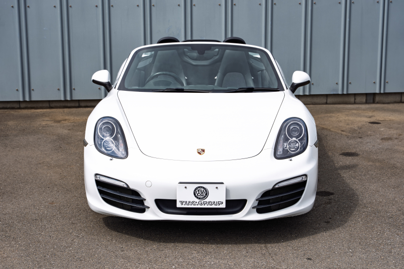 ポルシェ ボクスター(Type981) ﾍﾞｰｽｸﾞﾚｰﾄﾞ　ﾌﾞﾗｯｸﾊｰﾌﾚｻﾞｰ ﾌﾞﾗｯｸｿﾌﾄﾄｯﾌﾟ ﾅﾋﾞTV ｽﾎﾟｰﾂﾃﾞｻﾞｲﾝｽﾃｱﾘﾝｸﾞ PDLS 電動Dﾐﾗｰ TPM ﾎﾞｸｽﾀｰ18ｲﾝﾁAW　2年保証