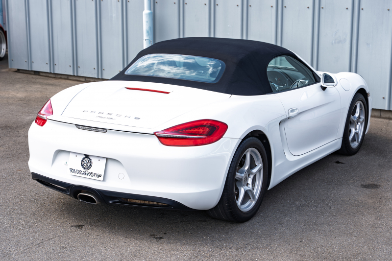 ポルシェ ボクスター(Type981) ﾍﾞｰｽｸﾞﾚｰﾄﾞ　ﾌﾞﾗｯｸﾊｰﾌﾚｻﾞｰ ﾌﾞﾗｯｸｿﾌﾄﾄｯﾌﾟ ﾅﾋﾞTV ｽﾎﾟｰﾂﾃﾞｻﾞｲﾝｽﾃｱﾘﾝｸﾞ PDLS 電動Dﾐﾗｰ TPM ﾎﾞｸｽﾀｰ18ｲﾝﾁAW　2年保証